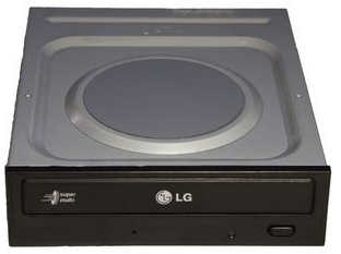 LG 24x SATA Black DVD-RW OEM